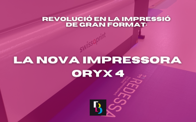 La revolució en impressió de gran format: La nova impressora Oryx 4